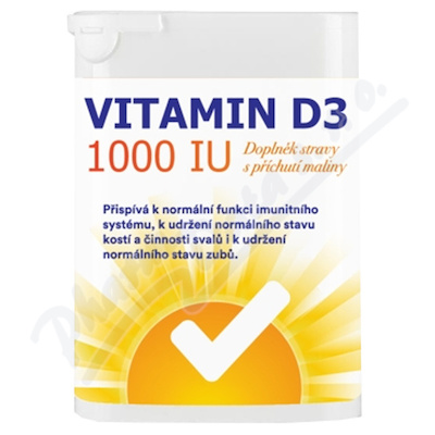 Vitamin D3 1000 IU tbl. 60