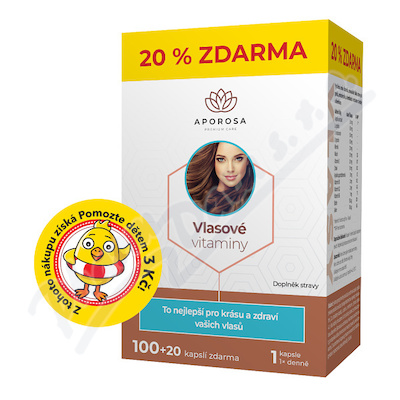 APOROSA Vlasov vitaminy cps. 100+20