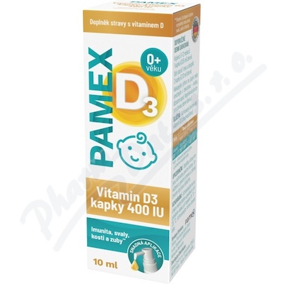 Sirowa Vitamin D3 baby 400IU kapky 10ml