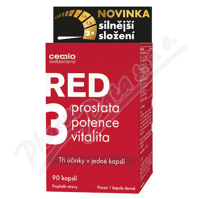Cemio RED3 cps. 90 Novinka R-SK