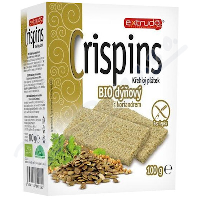Crispins BIO dov s koriandrem 100g