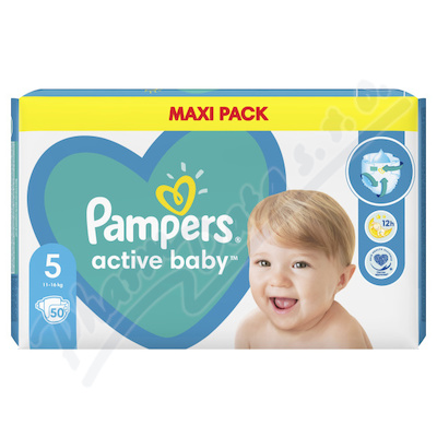 Pampers Active Baby 5 Junior 11-16kg 50ks