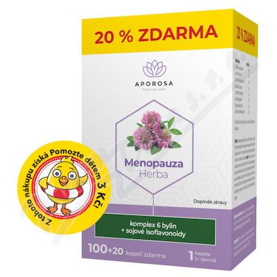 APOROSA Menopauza Herba cps. 100+20