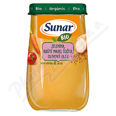 Sunar pkrm Zelenina krt m. oka ol. ol. BIO 190g