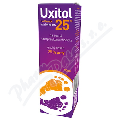 Uxitol 25 Softwalk balzm na paty 50ml vertical