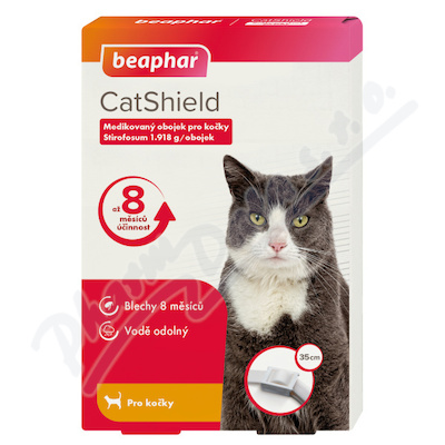 CatShield 1. 918g medikovan obojek pro koky 35cm