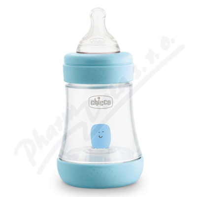 CHICCO Lhev Perfect 5 silikon 150ml chlapec