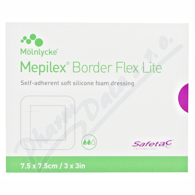 Mepilex Border Flex Lite 7. 5x7. 5cm 5ks