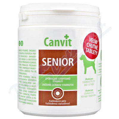Canvit Senior pro psy ochucené tbl. 500