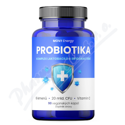 MOVit Probiotika komplex laktob. +bifidobak. cps. 90