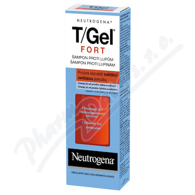 Neutrogena T-Gel Fort šampon svědící pokožka 150ml