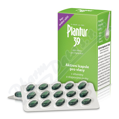 Plantur39 Aktivn kapsle pro vlasy cps. 60