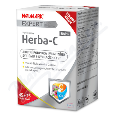 Walmark Herba-C Rapid tbl. 45+15 Promo 2022