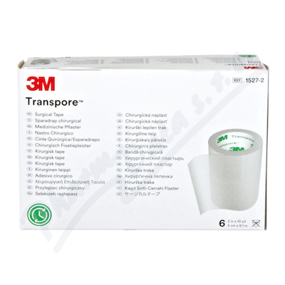 3M Transpore transp. náplast 5cmx9. 1m 6ks