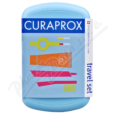 CURAPROX Travel set cestovn sada modr