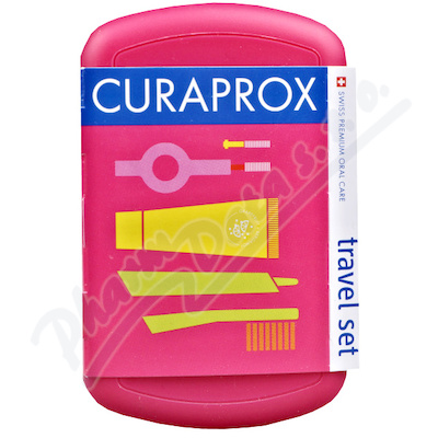 CURAPROX Travel set cestovn sada tmav rov