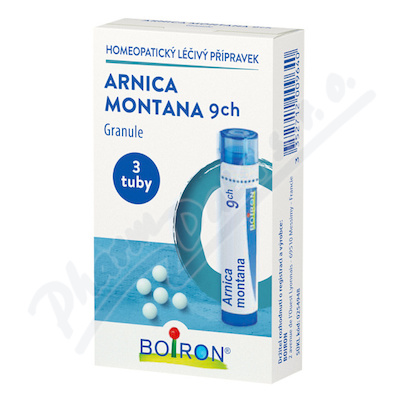 Arnica Montana CH9 gra. 4g 3 tuby