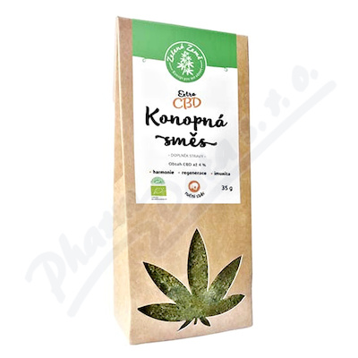 Zelen zem Extra CBD konopn sms Bio 35g