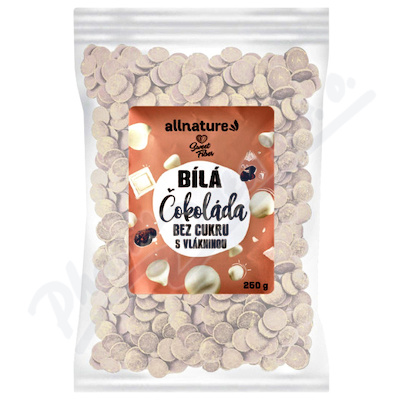 Allnature Bl okol. bez cukru s vlkninou 250g