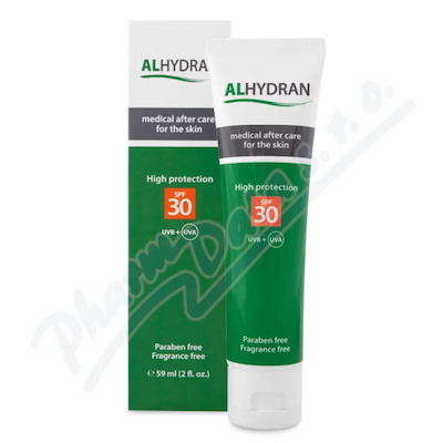 ALHYDRAN léčivý hydratační krém s UV ochranou 59ml