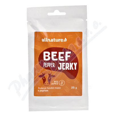 Allnature BEEF Pepper Jerky 25g