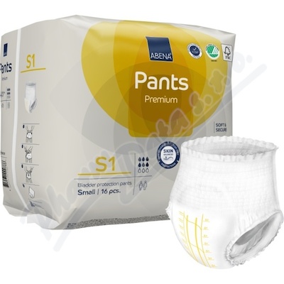 Inkont. navlk. kalhotky Abena Pants Premium S1. 16ks