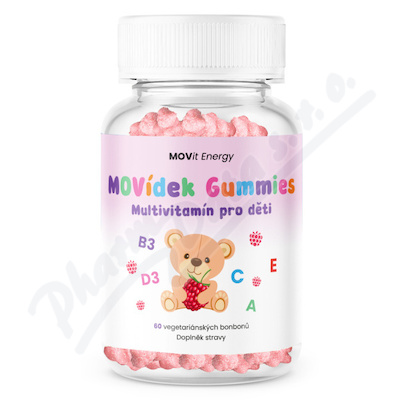 MOVdek Gummies Multivitamn pro dti 60 kus