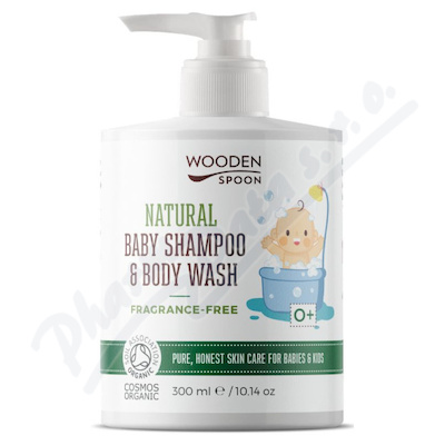 WoodenSpoon Dt. sprch. gel-ampon 2v1 neparf.  300ml