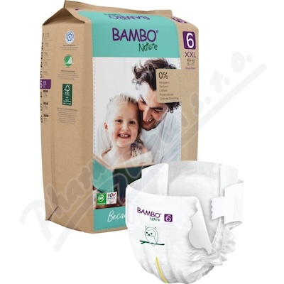 Bambo Nature 6 dts. plen. kalh. pap. bag 16+ kg 20ks