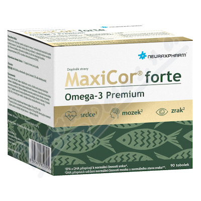 MaxiCor Forte Omega-3 Premium tbl. 90