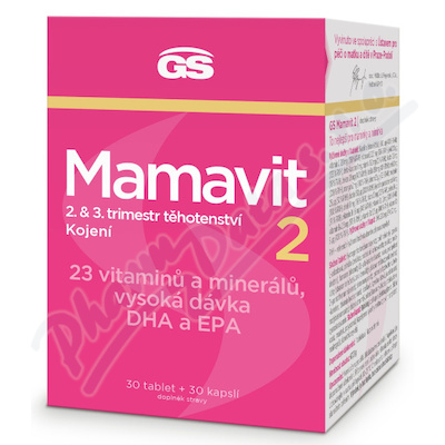GS Mamavit 2 Těhotenství a kojení tbl. 30-cps. 30