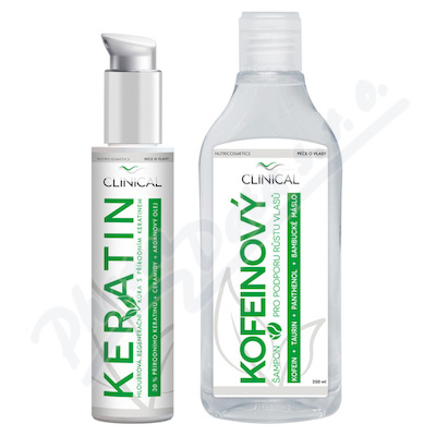 Clinical Keratin kra 100ml+kofeinov ampon 250ml