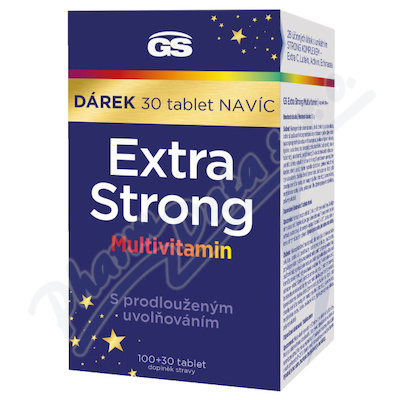 GS Extra Strong Multivitamin tbl. 100+30 drek 2023