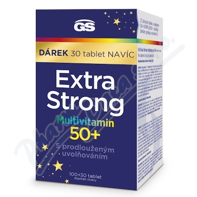 GS Extra Strong Multivit.  50+tbl. 100+30 drek 2023