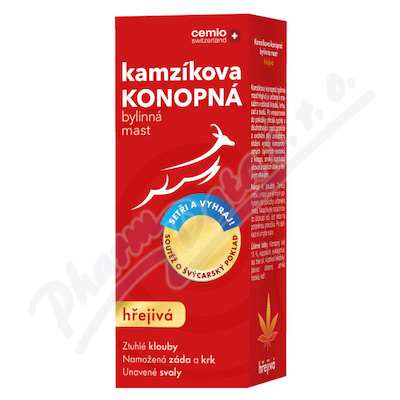 Cemio Kamzkova konop. mast hej. 200ml drek 2023