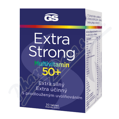 GS Extra Strong Multivitamin 50+ tbl. 30