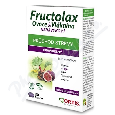 Fructolax Ovoce&Vlknina tbl. 30