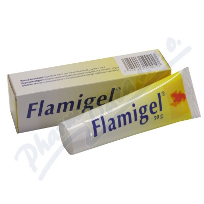 Flamigel 50ml hydrokoloid. gel na hojení ran