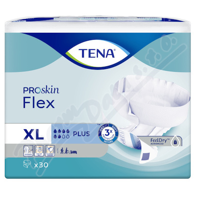 TENA Flex Plus X-Large ink. kalh. s pásem 30ks723430