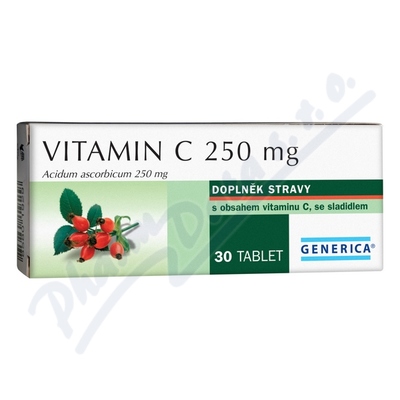 Vitamin C 250mg Generica tbl.  30