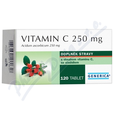Vitamin C 250mg Generica tbl. 120