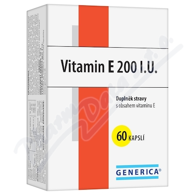 Vitamin E 200 I. U.  cps. 60 Generica