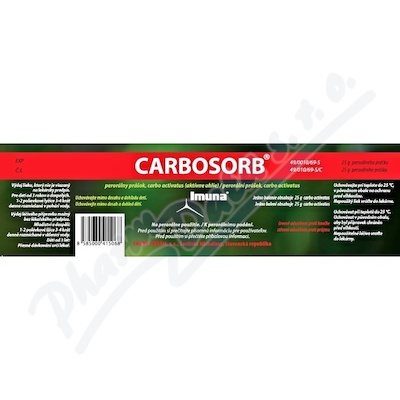 Carbosorb por. plv. 1x25g