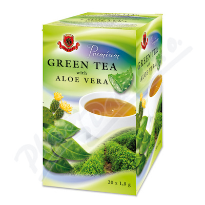 HERBEX Premium zelený čaj s aloe vera n. s. 20x1. 5g