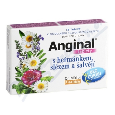 Anginal s hemnkem+slzem tbl. 16 Dr. Mller