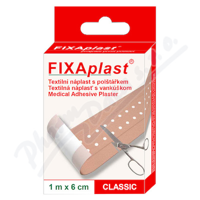 FIXAplast CLASSIC tex. nplast s poltkem 1mx6cm
