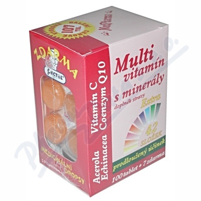 MedPharma Multivitamn s minerly+extra C tbl. 107