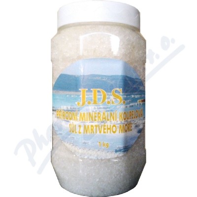 J. D. S.  Koupelová sůl z Mrtvého moře dóza 1kg