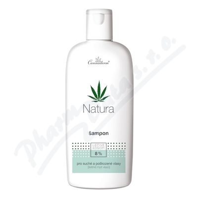 Cannaderm Natura ampon na such pok.  vlasy 200ml