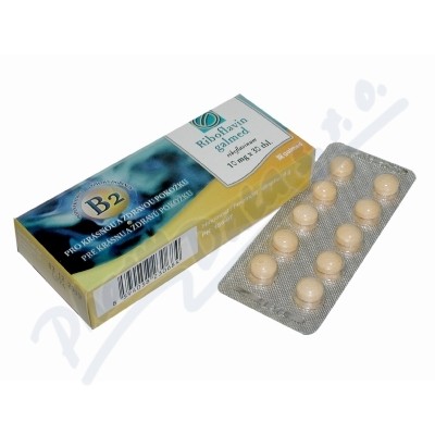 Riboflavin tbl. 30x10mg Galmed